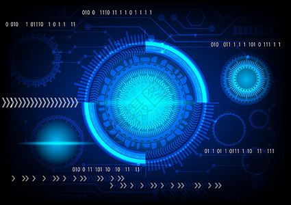 齿轮数字1图形设计插图数字电路图技术背景壁纸矢量它制作图案电脑数据屏幕电路处理器圆圈科学身份代码图表设计图片