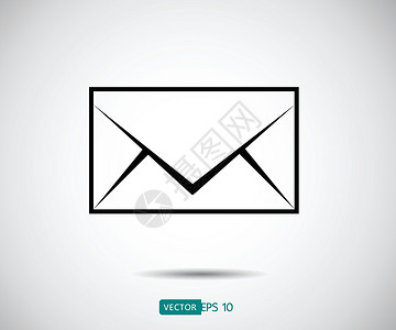 信封邮件图标平面设计风格 它制作图案直接消息矢量下载邮资商业网络地址垃圾邮件互联网收件箱纽扣短信设计图片