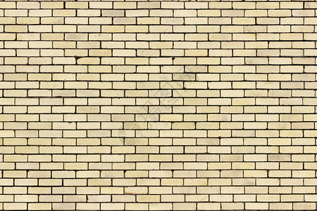 外墙砖素材从远处看浅黄色砖墙图案背景背景