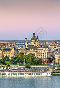 扎尔匈牙利渔业人Bastion的布达佩斯观点首都害虫旅行地标天空大教堂旅游建筑学建筑城市背景
