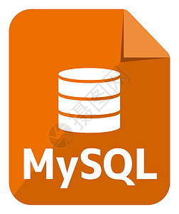 mysqlMySQL 主要数据库格式矢量图标插图颜色版本插画