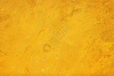 金色装饰石膏或混凝土的质地 抽象垃圾背景横幅墙纸水泥灰色空白金属黄色背景图片
