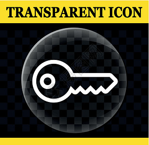 关键矢量圆圈透明 ico背景图片