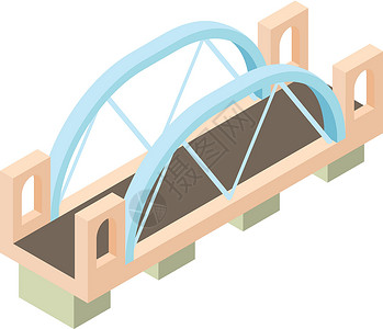 桥与列背景图片