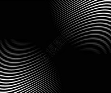 黑色和白色图案抽象波浪和线条图案为您的背景纹理黑色横幅装饰白色灰色风格卡片海浪技术墙纸设计图片