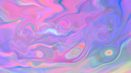 抽象纹理全息粉红色背景液体艺术插图气泡背景图片