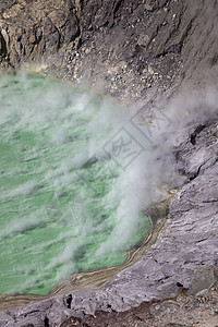 圣安娜火山中的天空蓝色天际荒野全景旅行地标公园高清图片