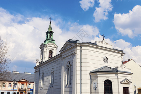 拉多姆福音奥格斯堡教会高清图片