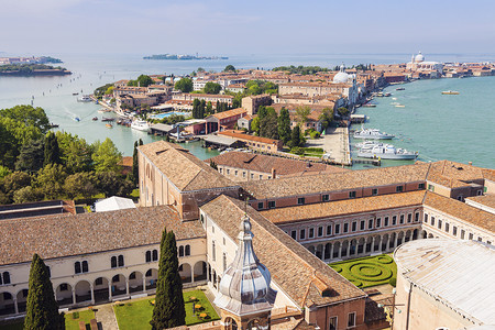 威尼斯的朱德卡岛高清图片
