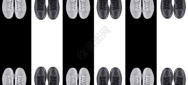 背景运动鞋 黑色和白色运动鞋 有条纹背景的袜子帆布框架衣服蕾丝矩形运动配饰橡皮音乐背景图片