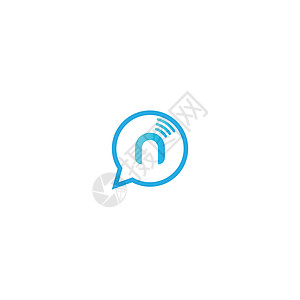 Letter n无线连接日志天空字体技术商业数据蓝色上网软件下载服务背景图片