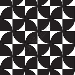 黑白圆圈素材黑白催眠背景 抽象的无缝模式 它制作图案矢量长方形卫生间素描棉布格子漩涡织物插图墙纸钻石设计图片
