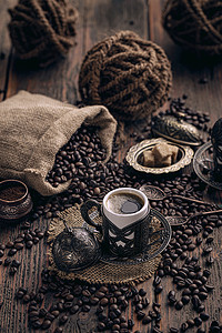 传统土耳其咖啡图片