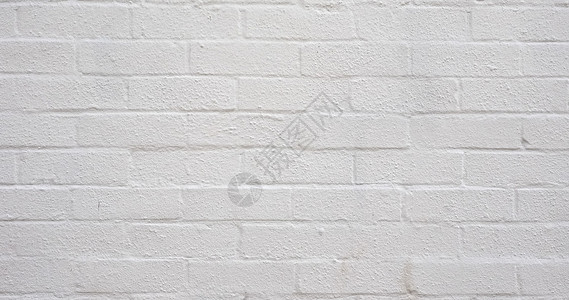 宽 4K 白砖纹理背景空白材料样本白色背景图片