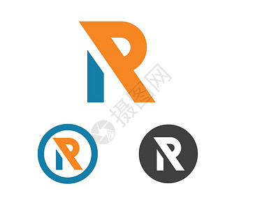 收到信R 字母徽标业务 vecto字体创造力营销办公室商业艺术推广网络身份公司设计图片