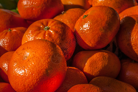 市场上的普通柑橘收成水果橙色果汁背景图片