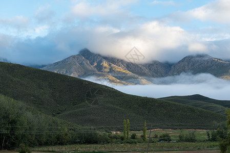 Kruisrivier的斯沃特伯格山脉视图高清图片