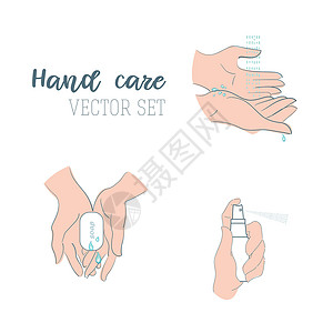 除甲醛喷剂手部护理洗手喷剂设计图片