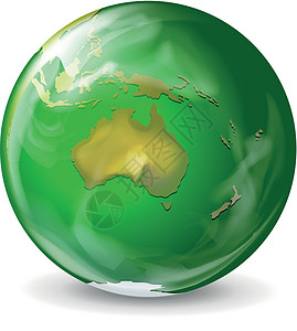 世界板块绿色地球岩石生物地质学气氛蓝色球形冰袋银河系生态绘画插画