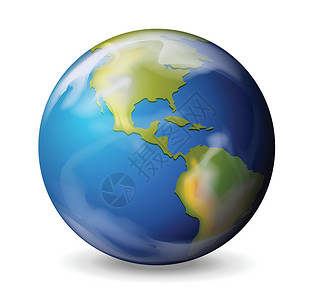 生物圈蓝色大理石 - 地球设计图片