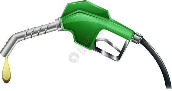 燃料乙醇一种加油设备插画