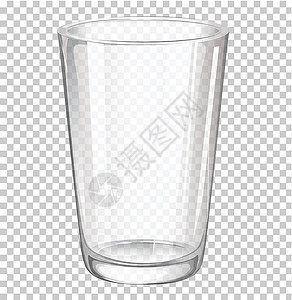 地裂透明素材玻璃杯光学厨房饮料液体绘画果汁反光器皿产品网格设计图片