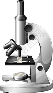 电子显微镜显微镜电子镜片实验室光学乐器白色基因扫描时代科学插画