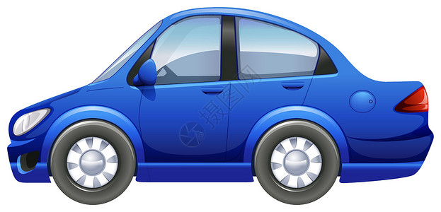 一辆蓝色的车旅行轿车汽油涡轮白色柴油机服务轮子发动机车辆背景图片
