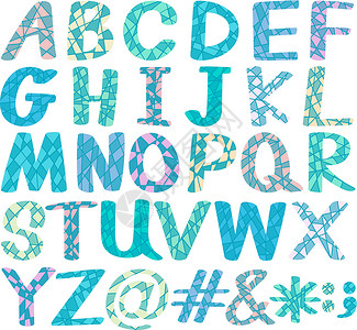 字母英语墙纸白色字体知识蓝色幼儿园教育学习粉色背景图片