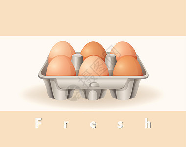 新鲜鸡蛋盒子烹饪广告美食农场早餐食物农业包装午餐背景图片
