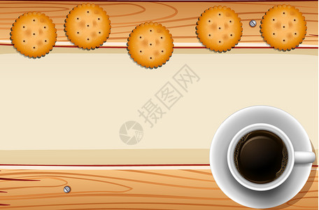 草纸零食绘画咖啡海报饼干桌子卡通片木头巧克力糖果背景图片