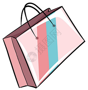 加里波利波利森墙纸绘画粉色购物条纹店铺蓝色卡通片白色礼物设计图片