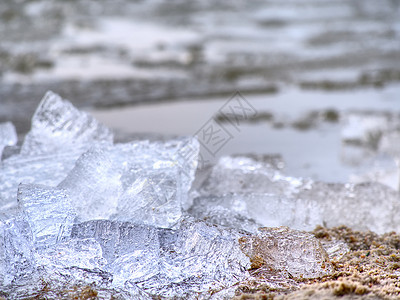 消失的冰川 可见的气候变化 冰雪花和食用食物等高清图片