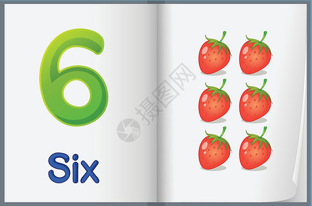 摘草莓的孩子数学表教育工作簿孩子字母学校幼儿园游戏孩子们老师家庭作业设计图片