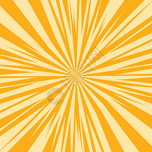 橙色复古太阳射线美丽的流行音乐高清图片