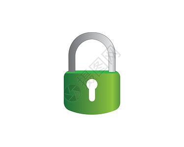 锁图标标志矢量模板秘密插图密码网络互联网安全机密背景图片