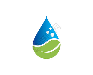 教育类logo水滴 Logo 模板矢量图蓝色商业开发商教育活力技术叶子液体社区圆圈设计图片