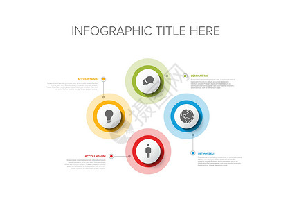 多用途信息资料模板 包含4个要素背景图片