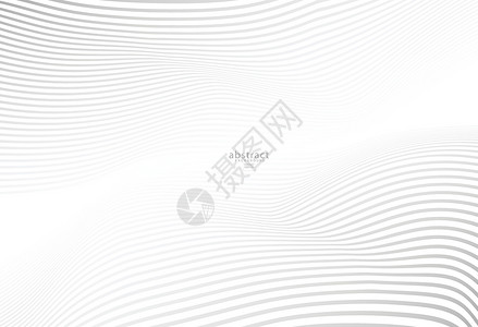 抽象波浪条纹线模板为您的想法单色线条纹理 每股收益 1灰色对角线坡度三角形墙纸白色插图技术曲线网络背景图片