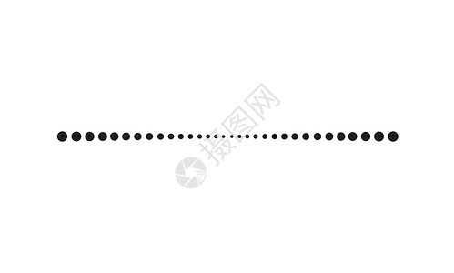 圆圈虚线虚线简单形状矢量符号图标设计 它制作图案矢量边界织物圆圈程序标识白色黑色剪刀插图网络设计图片