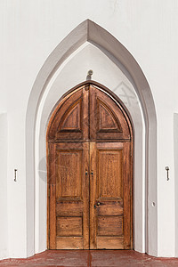皮涅尔联合公会教堂的门高清图片