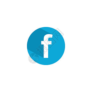 表情符号facebook社交媒体 facebook 标志图标 vecto插画