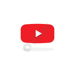 Youtube播放按钮 youtube 图标矢量图设计设计图片