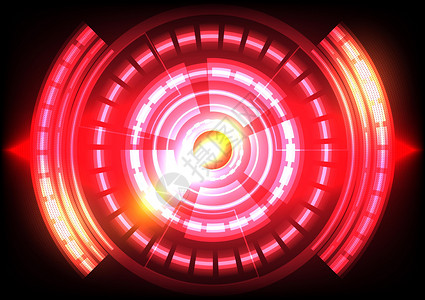 红灯 抽象的高科技背景 未来的界面 虚拟现实技术屏幕背景图片