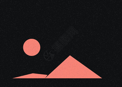 几何山脉剪影生成艺术海报它制作图案技术插图创造力冒险岩石概念计算数学标签程序背景图片