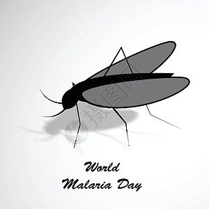 烦人的蚊子世界防治疟疾日背景昆虫发烧网络预防感染生物学治愈诊断医院健康设计图片