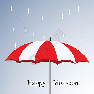 雨字季风季节背景的插图环境太阳天气彩虹阳光雨量墙纸海报幸福销售设计图片