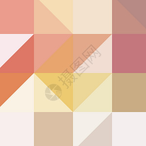 南京德基广场抽象低多边形颜色生成艺术背景它制作图案插图软件三角化技术算法网络计算编程像素化网格插画