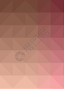 豪斯普劳德抽象低多边形颜色生成艺术背景它制作图案测量技术网格编程软件像素化三角插图马赛克机器插画