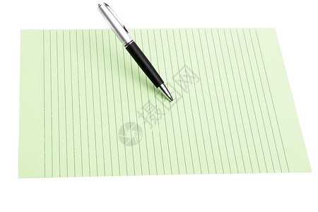 笔和彩纸纸条文档写作学习教学用品教育横格背景图片
